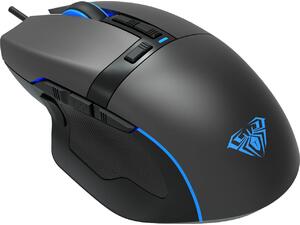 Ενσύρματο ποντίκι Gaming Aula Wind F808 4200 DPI 10 πλήκτρα, μαύρο